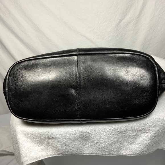 NWT - Patricia Nash Black Leather XL Serafina Bag - Picture 11 of 13